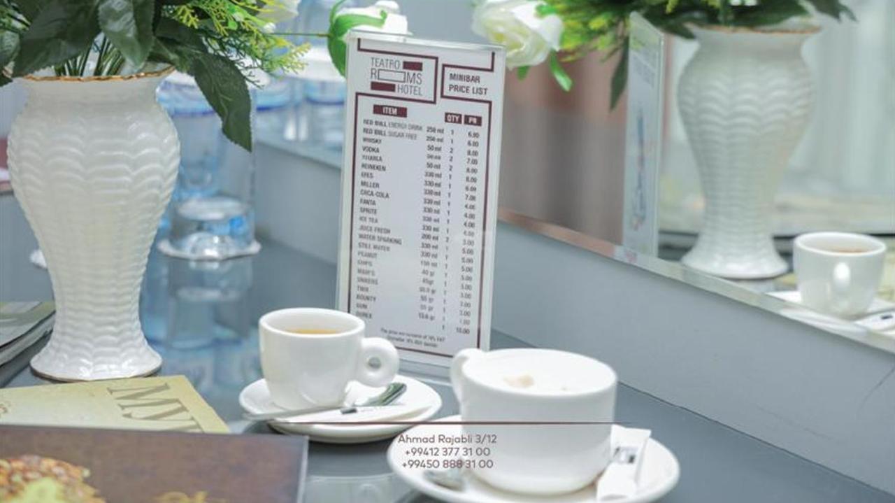 Teatro Rooms Hotel Baku Ngoại thất bức ảnh